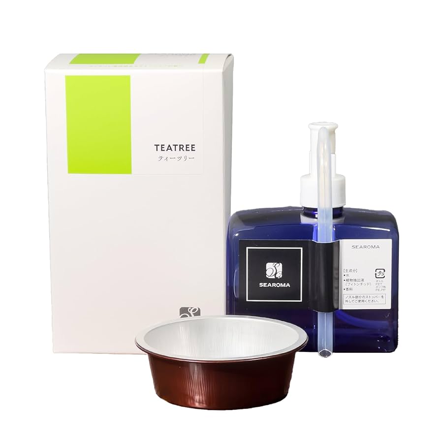 SEAROMA アロマディフューザー ティートリー Amazon.co.jp: SEAROMA(シーロマ)消臭抗菌アロマディフューザー